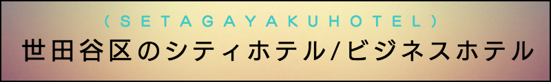 出張マッサージメンズエステ世田谷区のシティホテル/ビジネスホテル